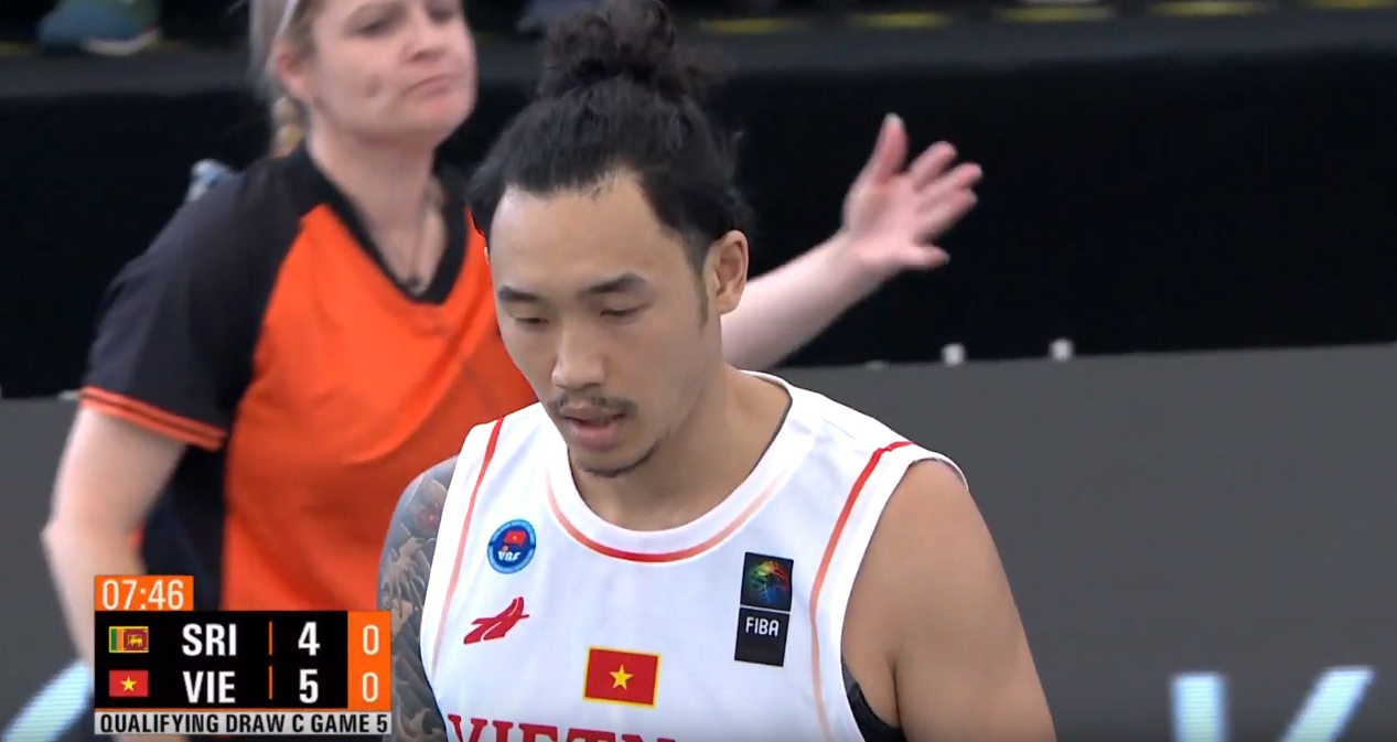 FIBA 3x3 Châu Á 2019: Việt Nam đánh bại Sri Lanka bất khuất, chờ đợi Trung Hoa Đài Bắc sẩy chân